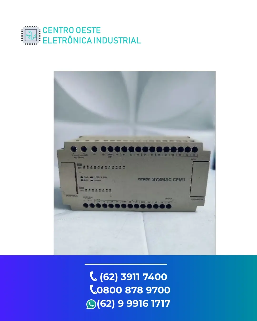 ASSISTÊNCIA TÉCNICA PLC OMRON CPM1 GOIÁS