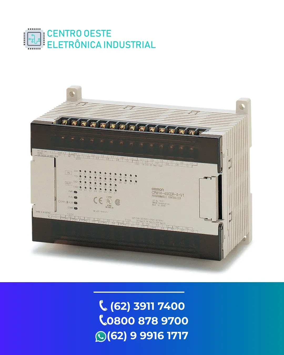 ASSISTÊNCIA TÉCNICA PLC OMRON CPM1A BRASIL