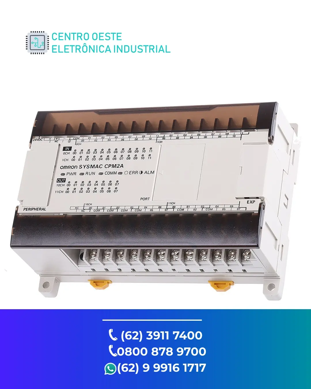 ASSISTÊNCIA TÉCNICA PLC OMRON CPM2A BRASIL