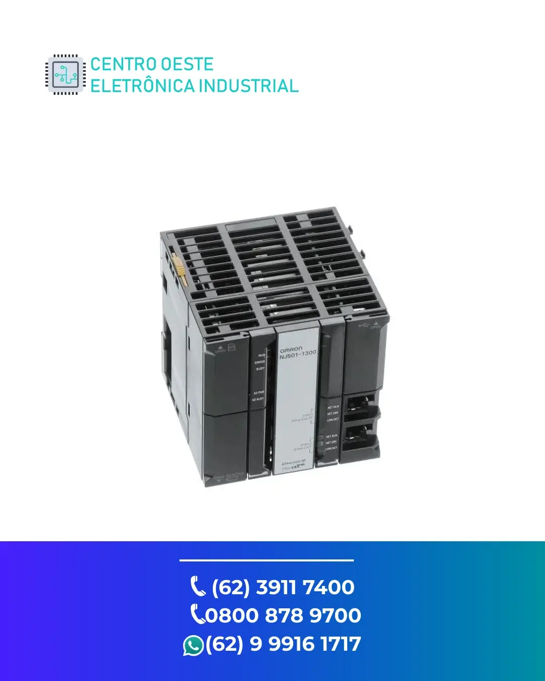 ASSISTÊNCIA TÉCNICA PLC OMRON NJ501 BRASIL