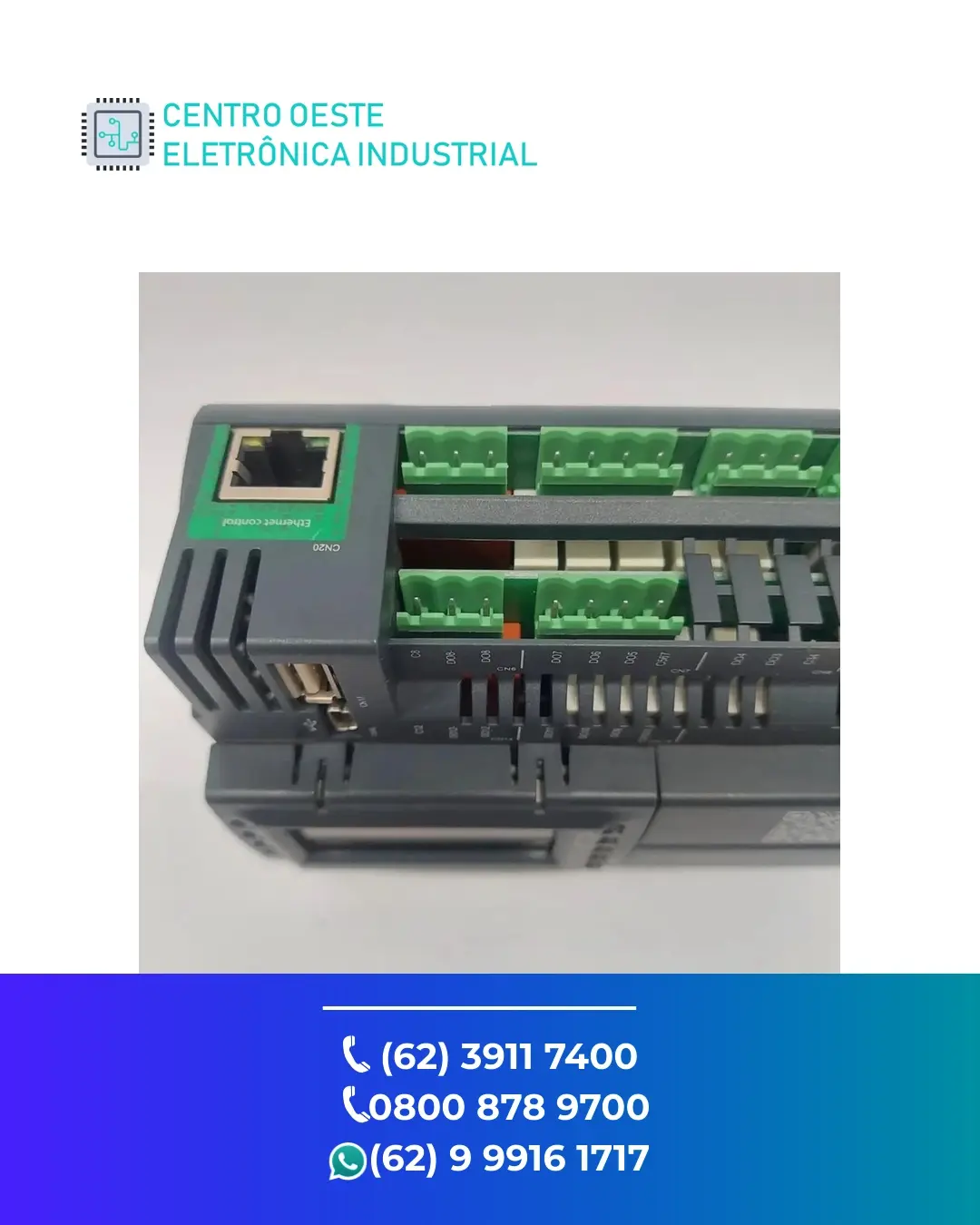 ASSISTÊNCIA TÉCNICA PLC SCHNEIDER MODICON M172 GOIÁS