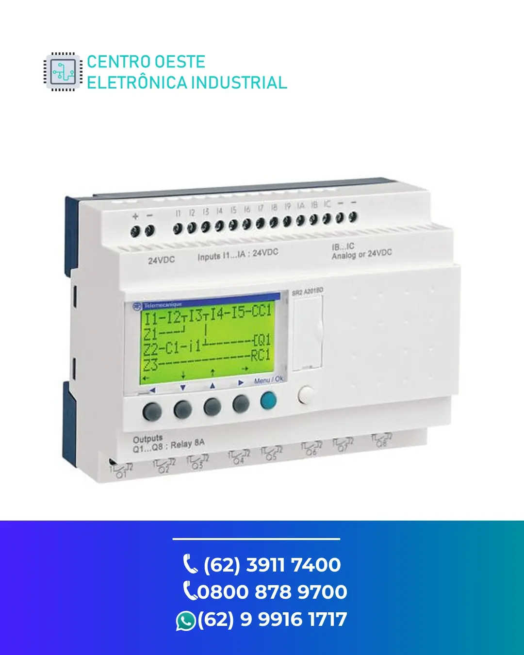 ASSISTÊNCIA TÉCNICA PLC SCHNEIDER ZELIO LOGIC BRASIL