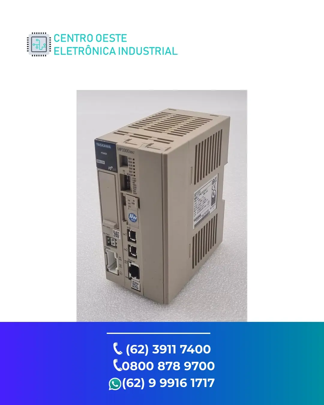ASSISTÊNCIA TÉCNICA PLC YASKAWA MP3300 GOIÁS