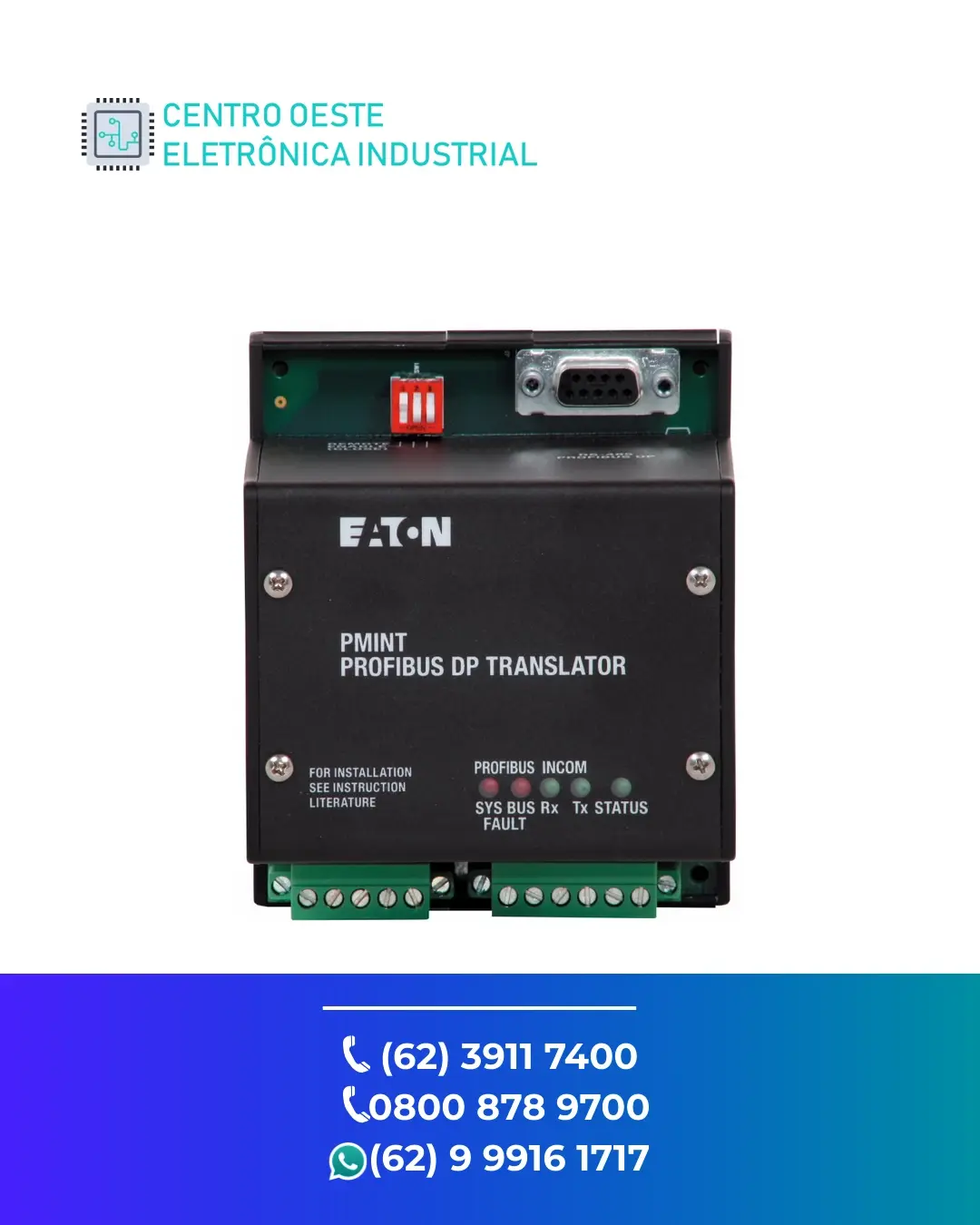 ASSISTÊNCIA TÉCNICA REDE EATON PROFIBUS GOIANIA