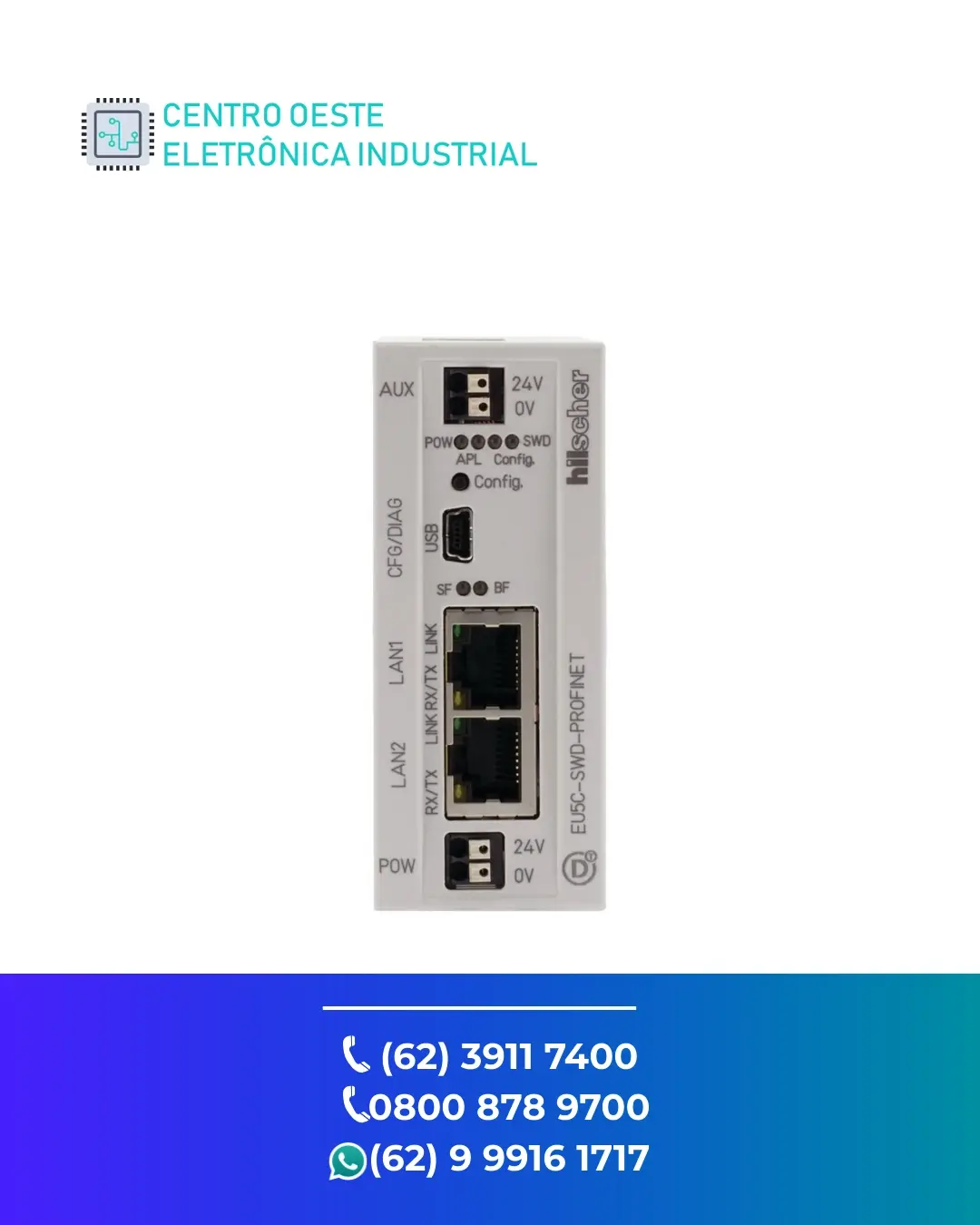 ASSISTÊNCIA TÉCNICA REDE EATON PROFINET GOIÁS