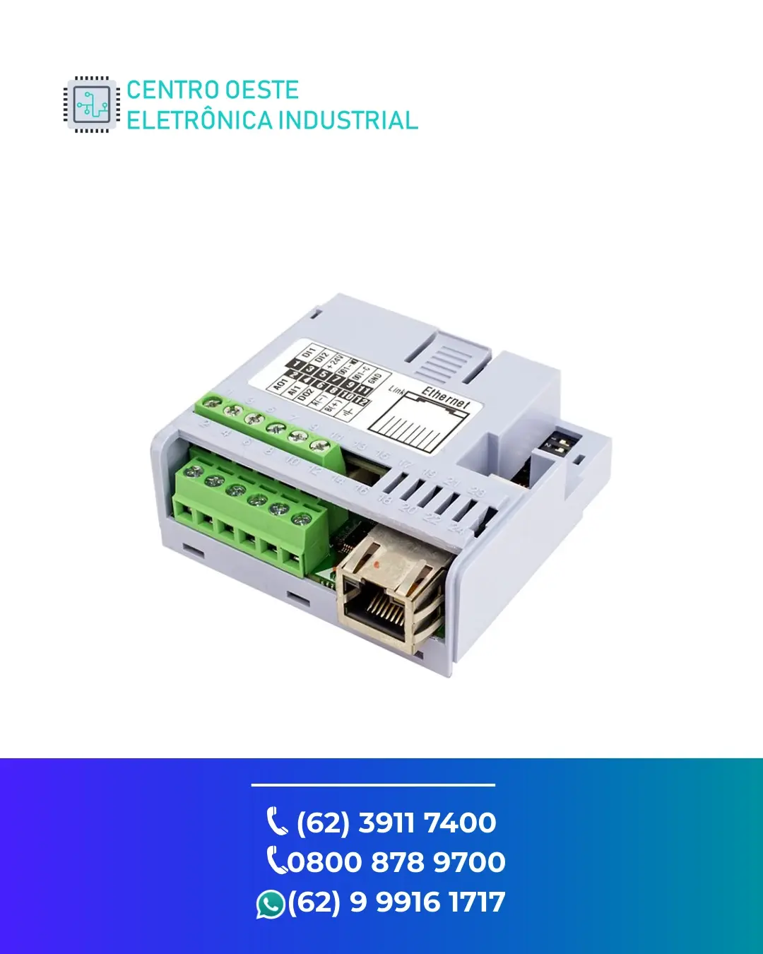 ASSISTÊNCIA TÉCNICA REDE WEG MODBUS TCP GOIANIA