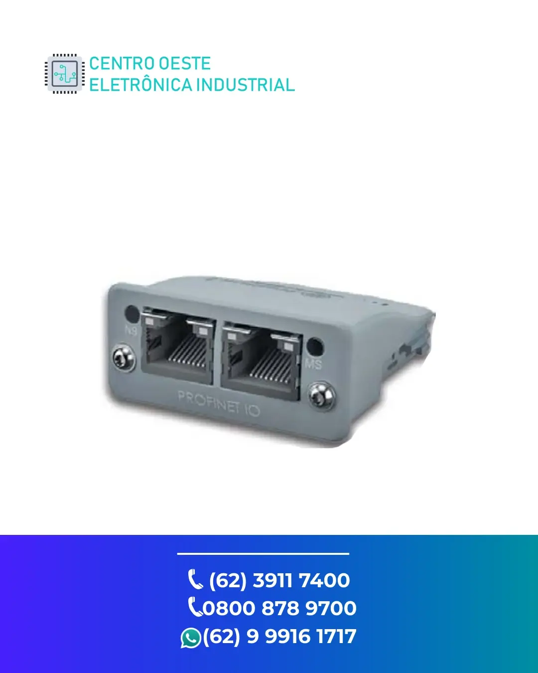 ASSISTÊNCIA TÉCNICA REDE WEG PROFINET GOIANIA