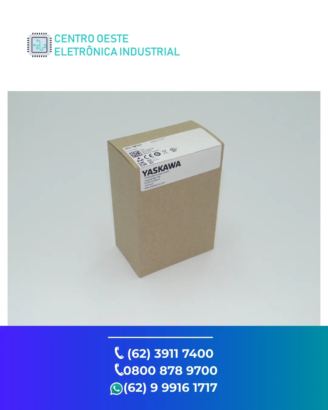 ASSISTÊNCIA TÉCNICA REDE YASKAWA MODBUS TCP GOIANIA