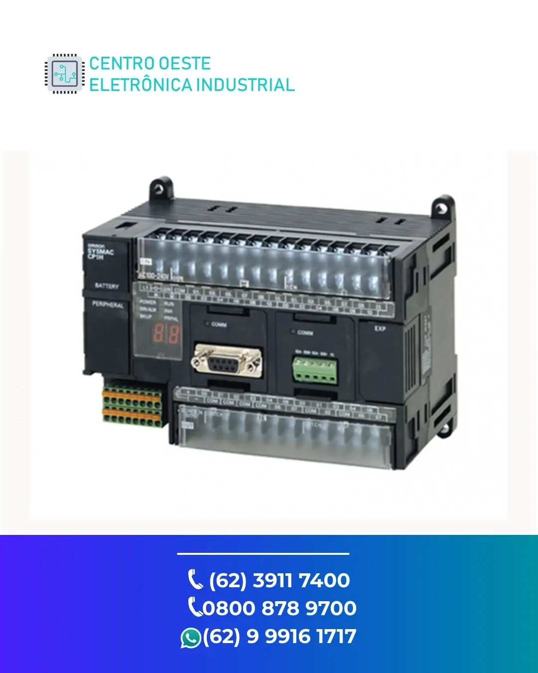 ASSISTÊNCIA TÉCNICA SCADA OMRON CX ONE GOIÁS