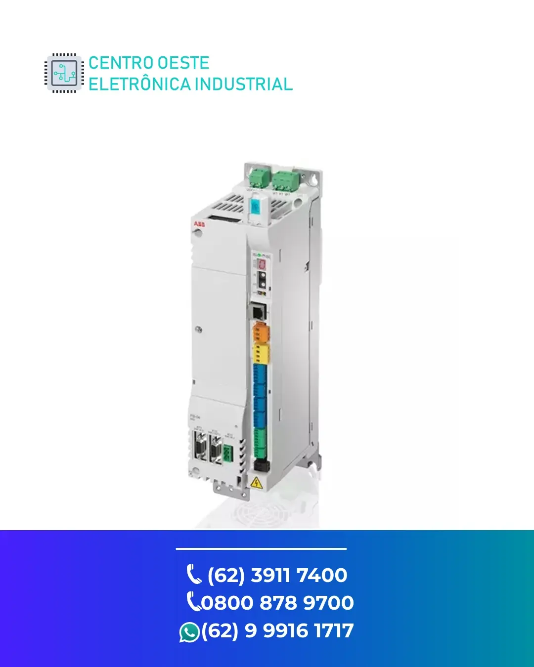 ASSISTÊNCIA TÉCNICA SERVO DRIVE ABB E190 GOIÁS