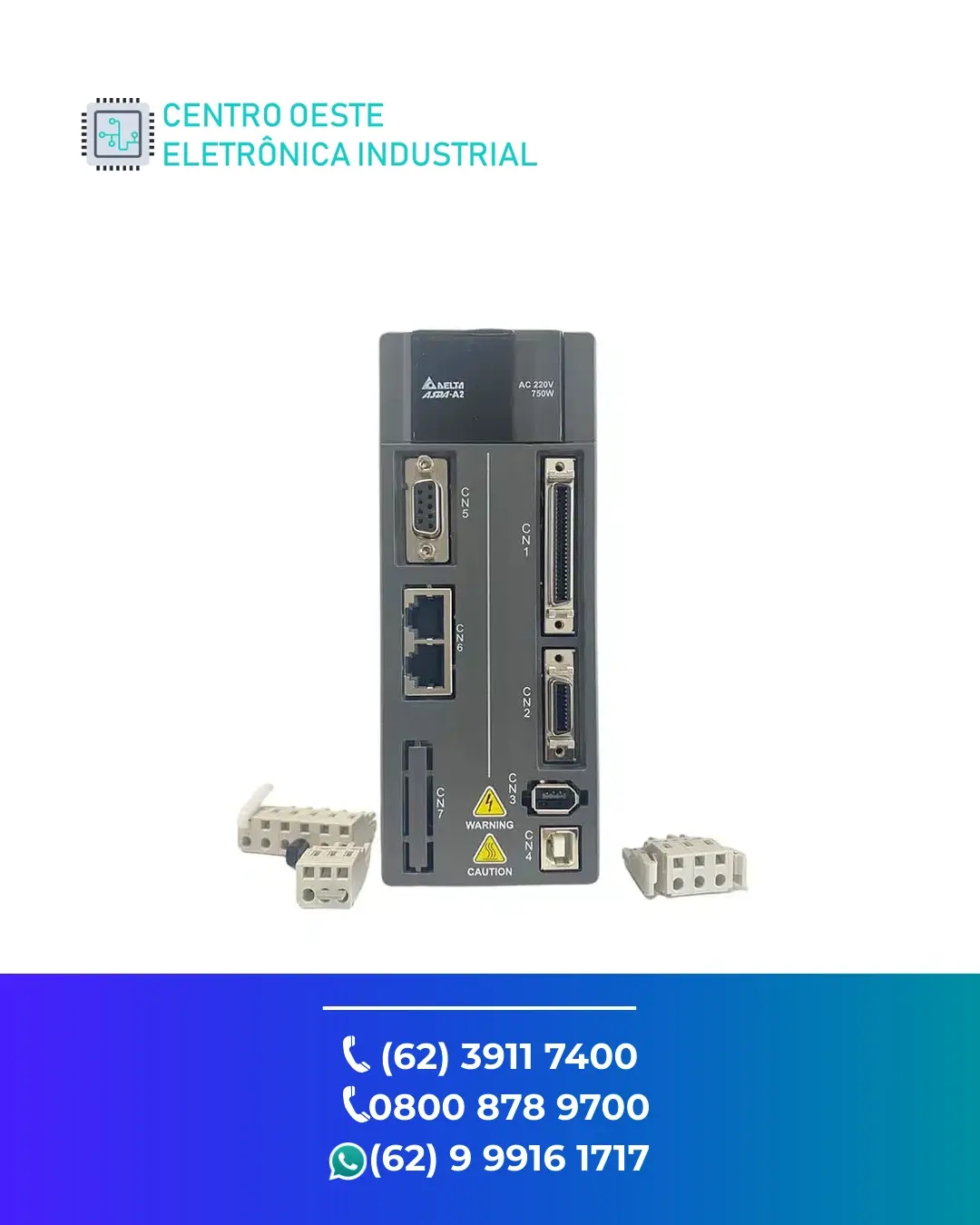 ASSISTÊNCIA TÉCNICA SERVO DRIVE DELTA ASDA M GOIÁS