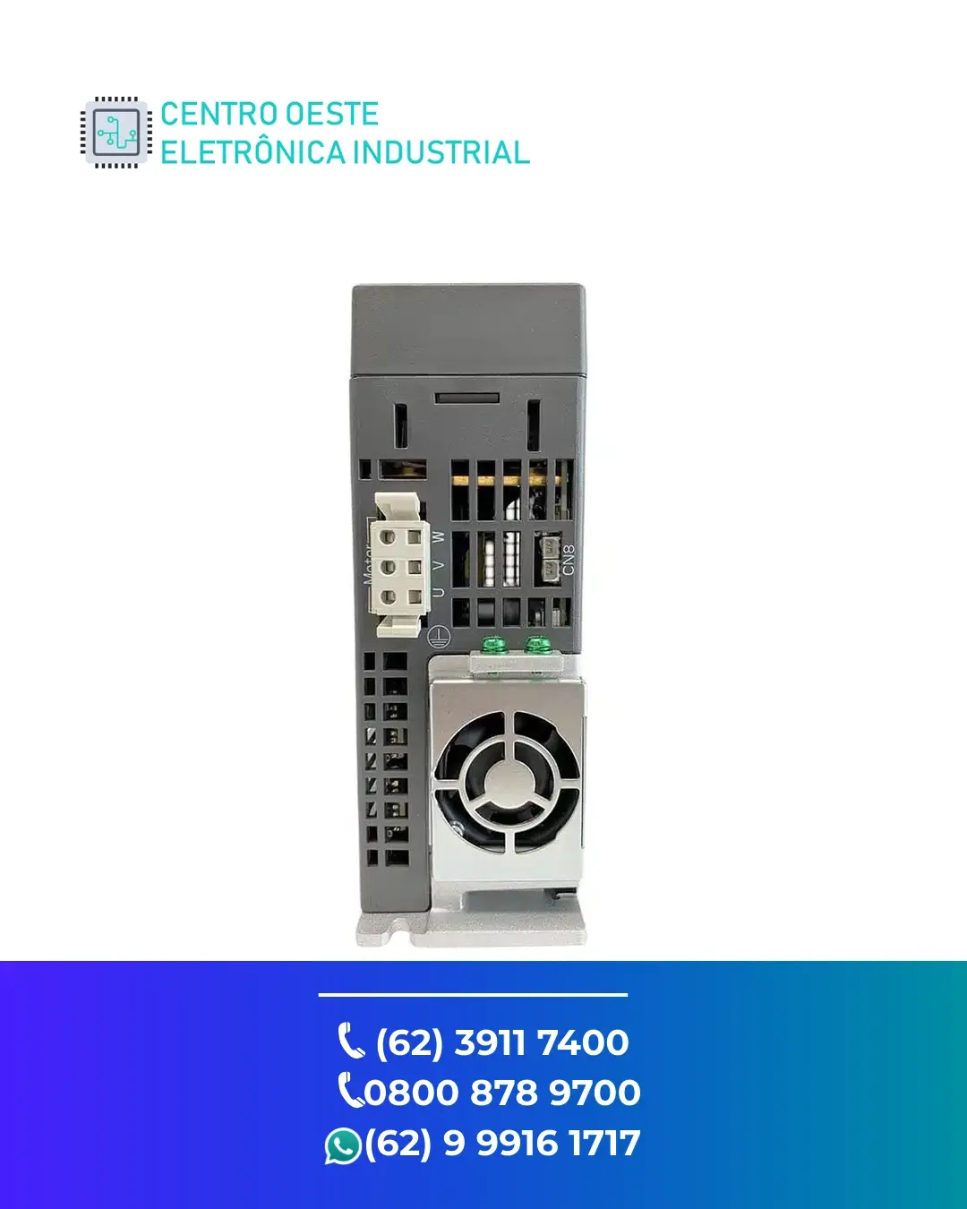 ASSISTÊNCIA TÉCNICA SERVO DRIVE DELTA ASDA W2 GOIANIA
