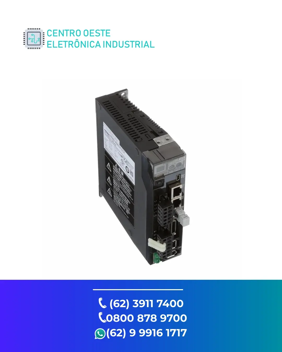 ASSISTÊNCIA TÉCNICA SERVO DRIVE OMRON ACCURAX GOIÁS