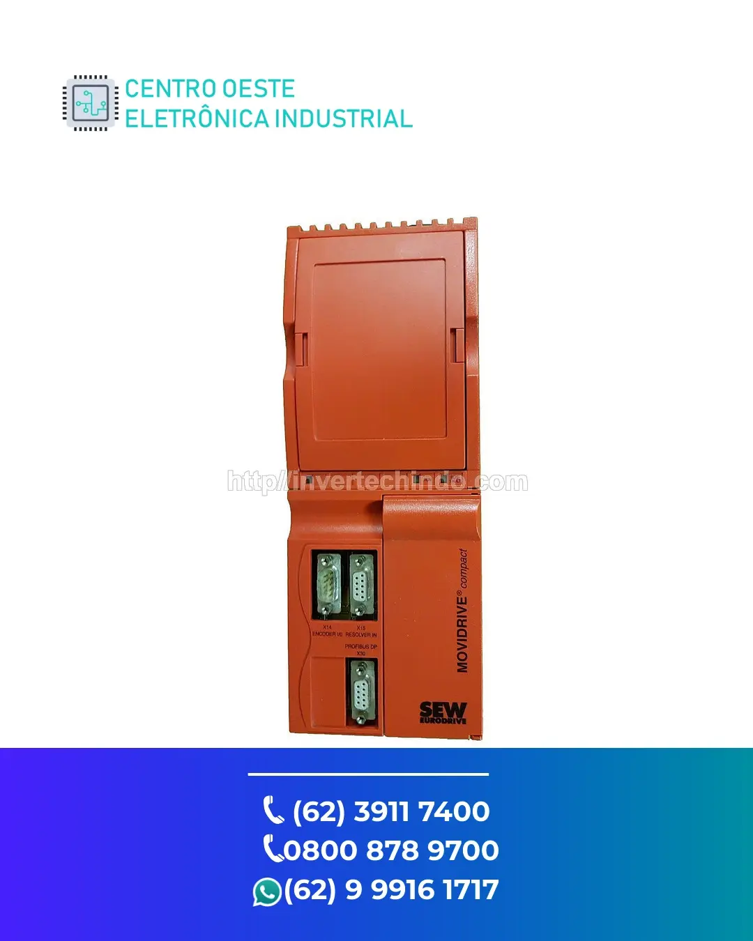 ASSISTÊNCIA TÉCNICA SERVO DRIVE SEW EURODRIVE MOVI C GOIÁS