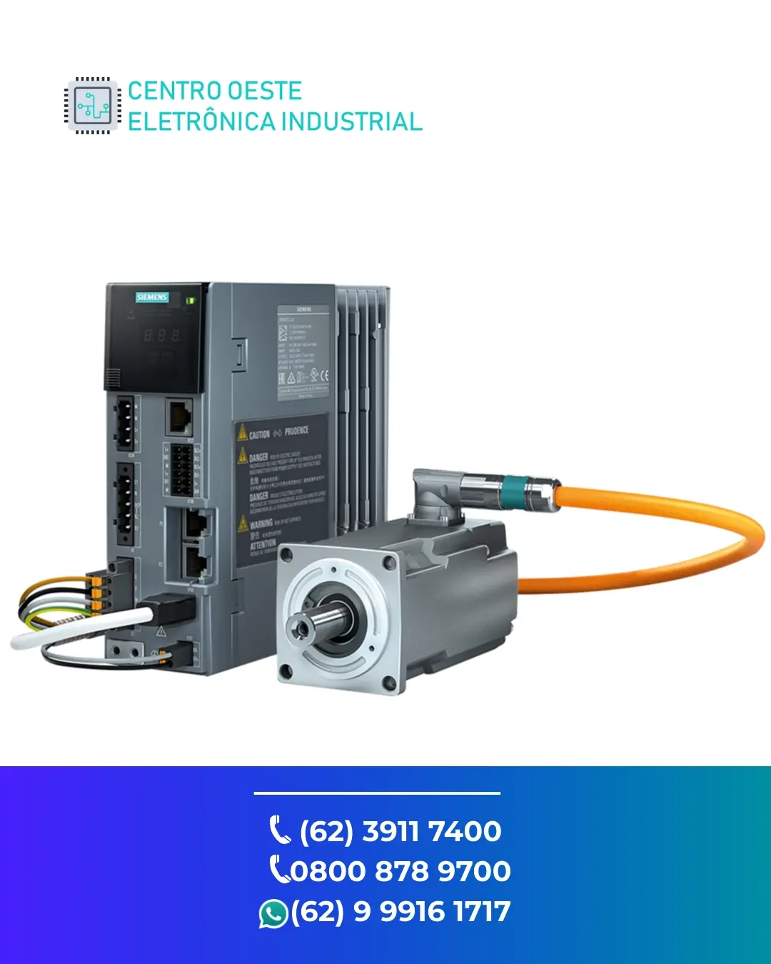 ASSISTÊNCIA TÉCNICA SERVO DRIVE SIEMENS SINAMICS S210 GOIANIA
