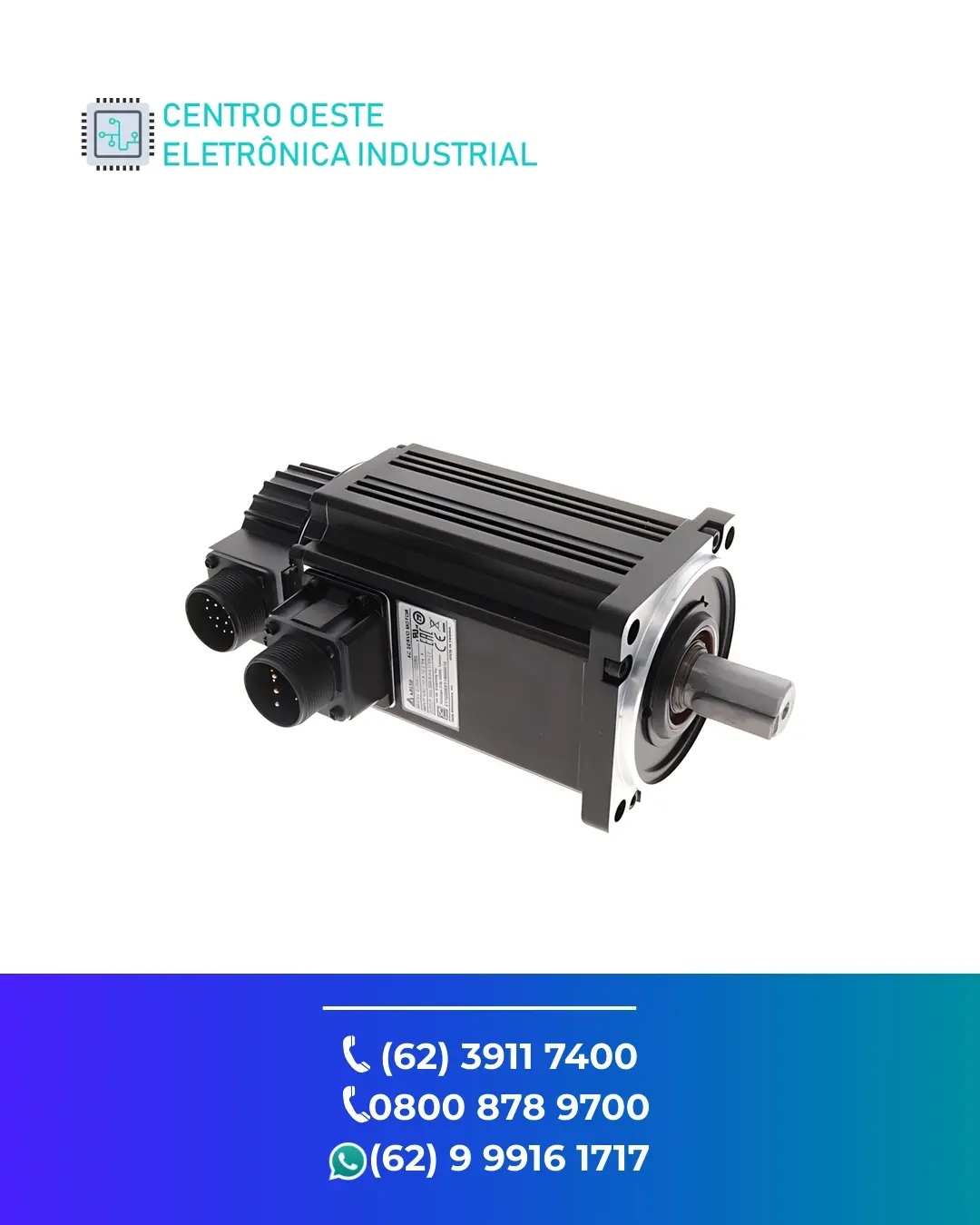 ASSISTÊNCIA TÉCNICA SERVO MOTOR DELTA ECMB GOIÁS