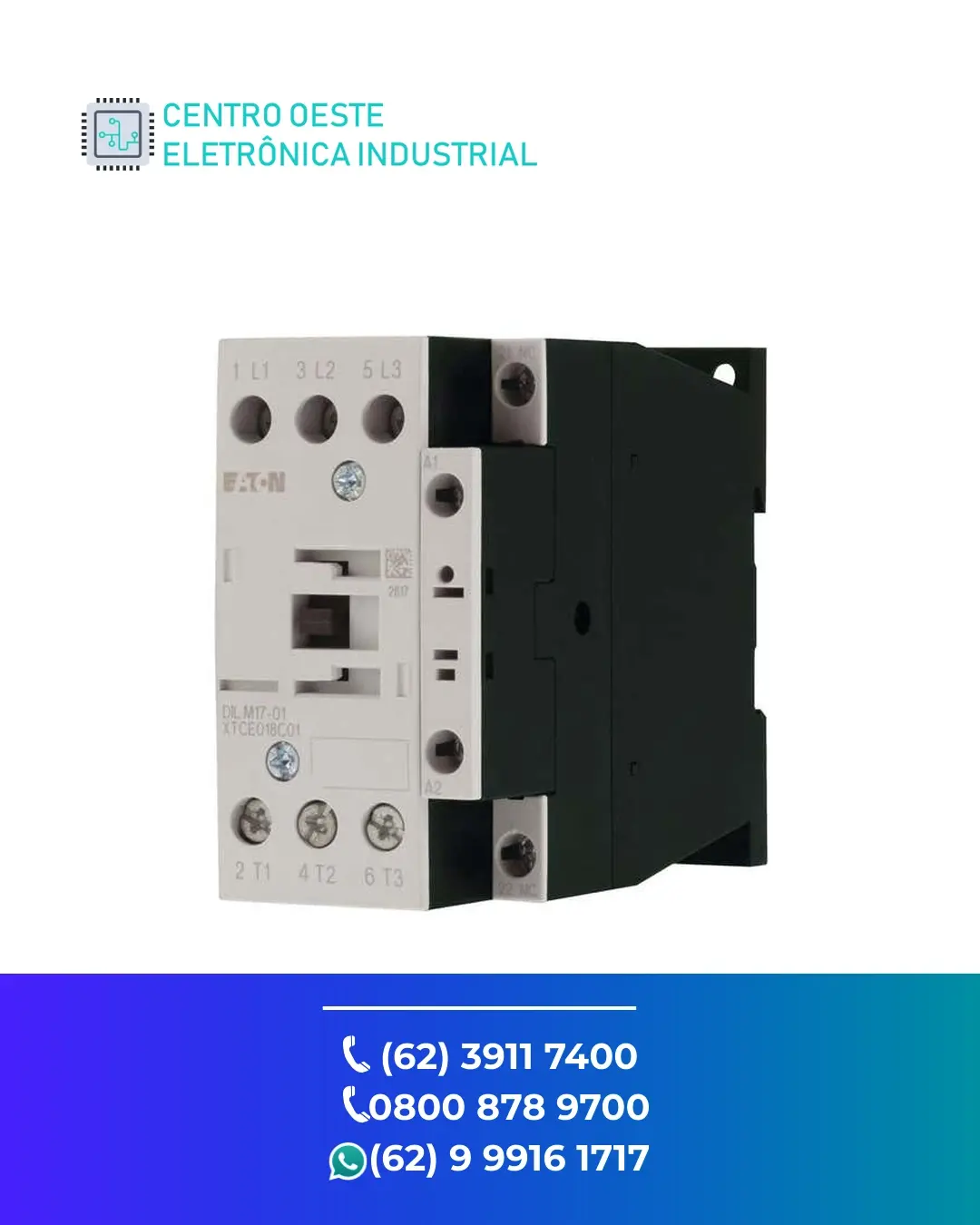 CONSERTO CONTATOR EATON DILM17 BRASIL