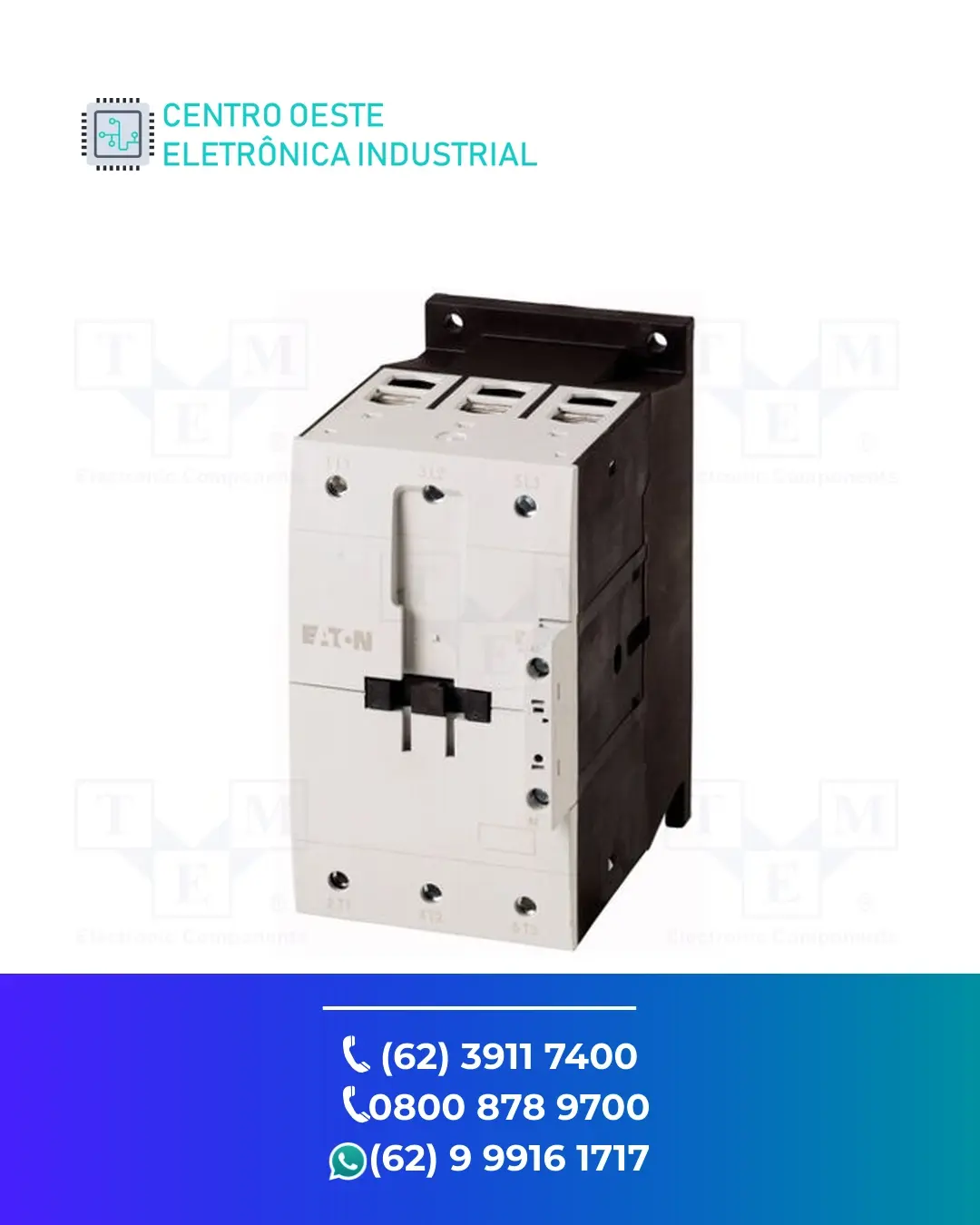 CONSERTO CONTATOR EATON DILM170 GOIANIA