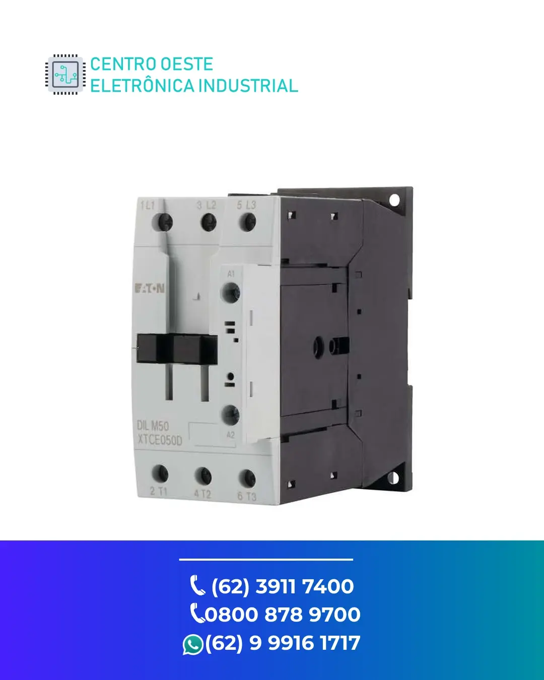 CONSERTO CONTATOR EATON DILM50 BRASIL