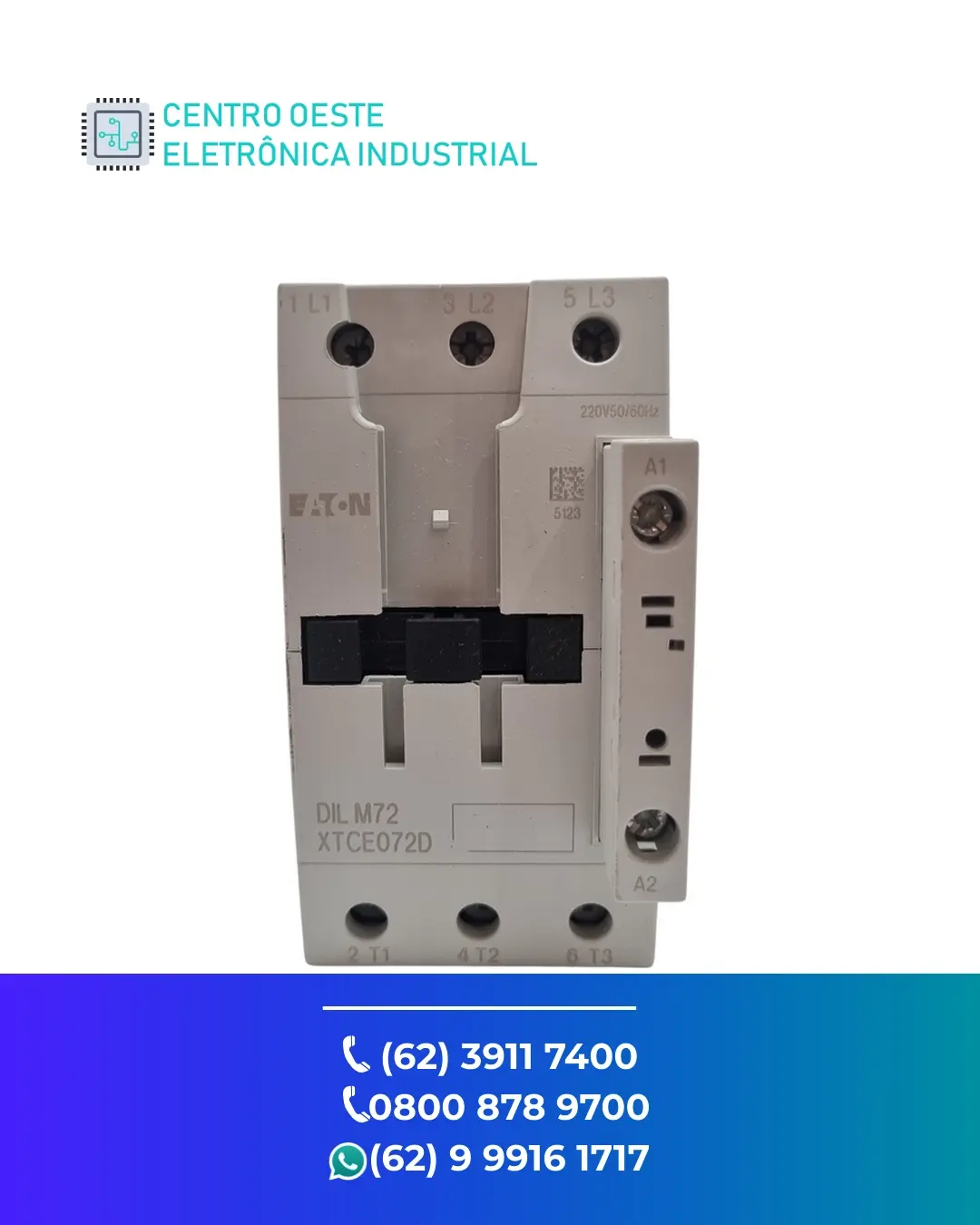 CONSERTO CONTATOR EATON DILM72 GOIÁS