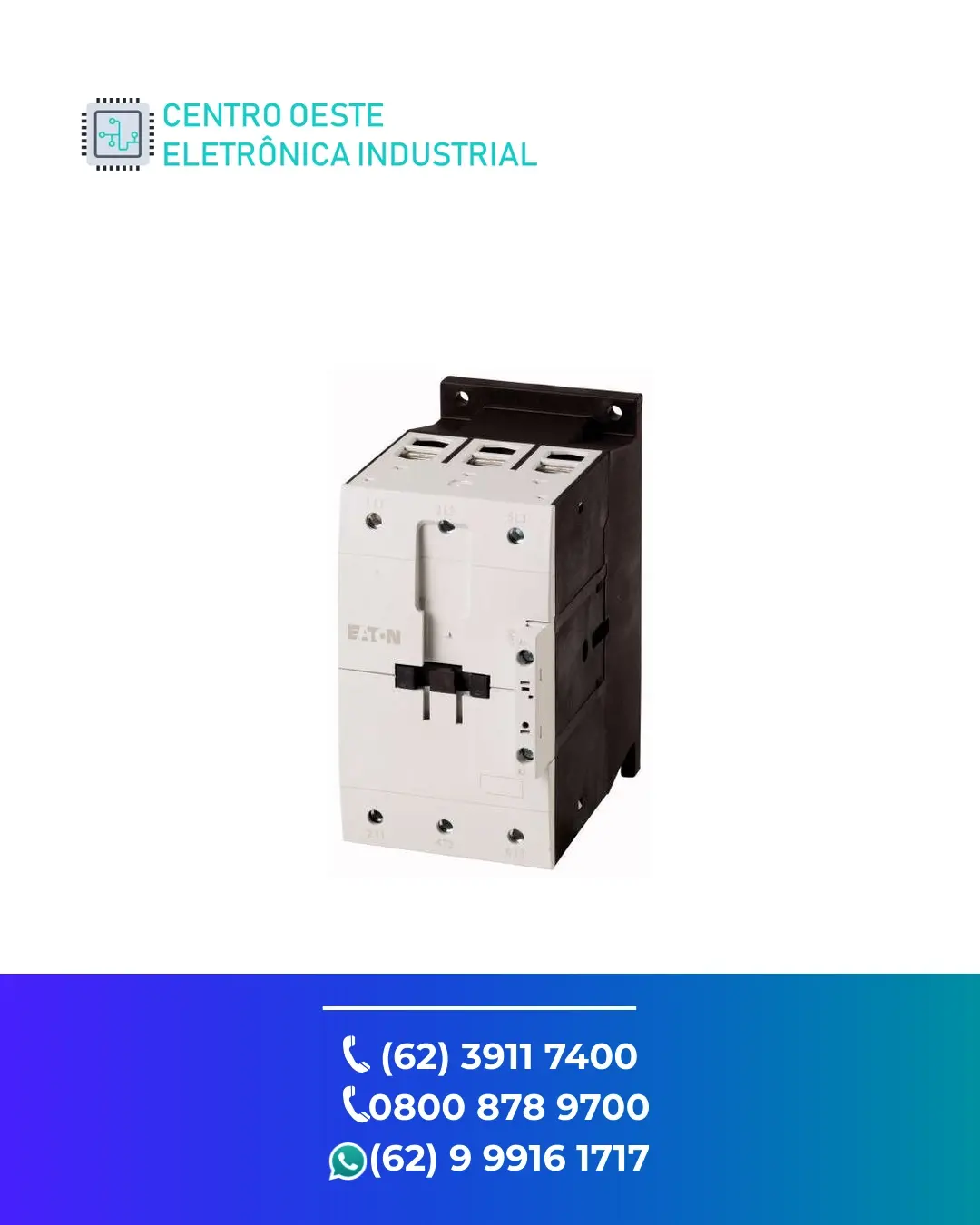 CONSERTO CONTATOR EATON DILM80 GOIANIA