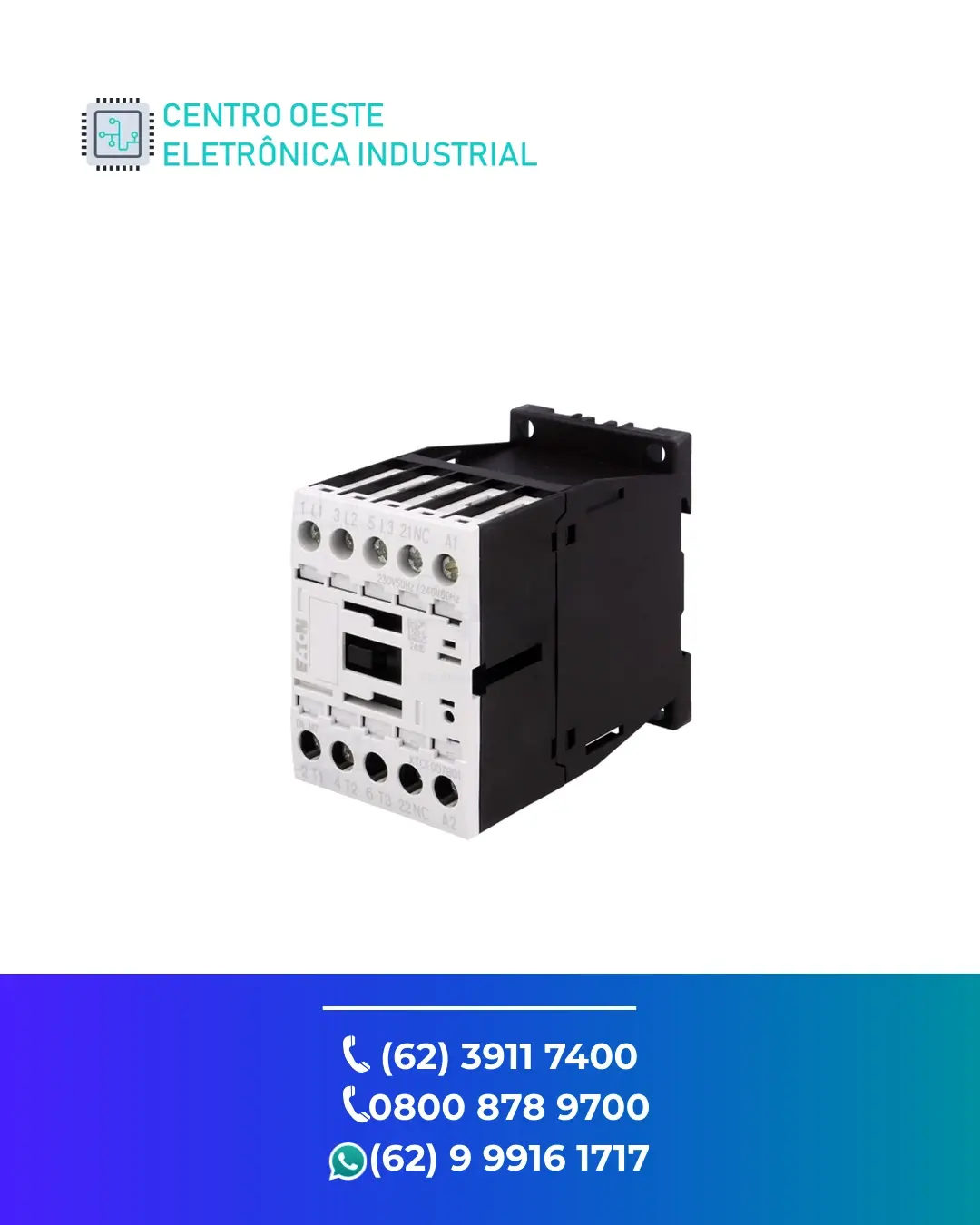 CONSERTO CONTATOR EATON DILM9 GOIANIA