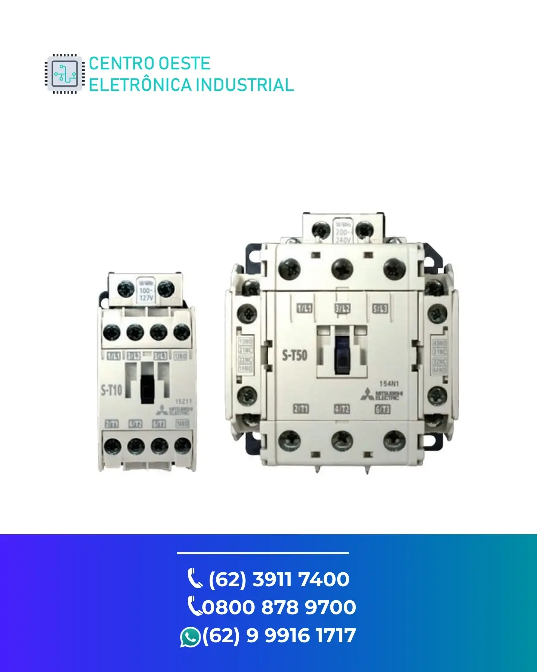 CONSERTO DE CONTATOR MITSUBISHI S T12 BRASIL