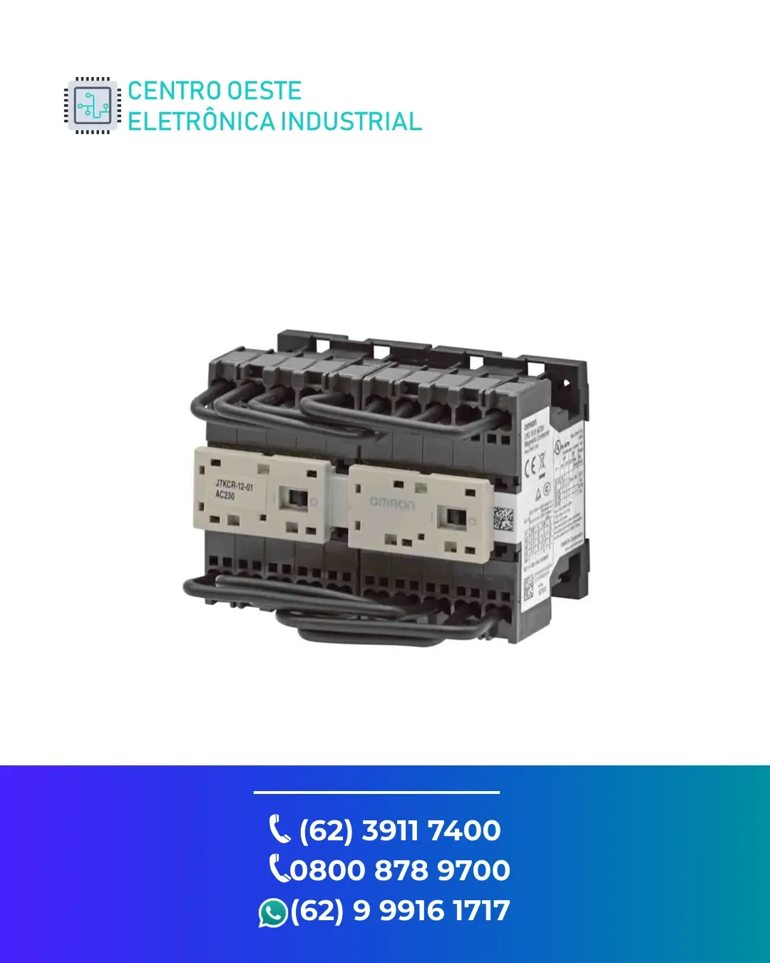CONSERTO DE CONTATOR OMRON J7KC GOIANIA