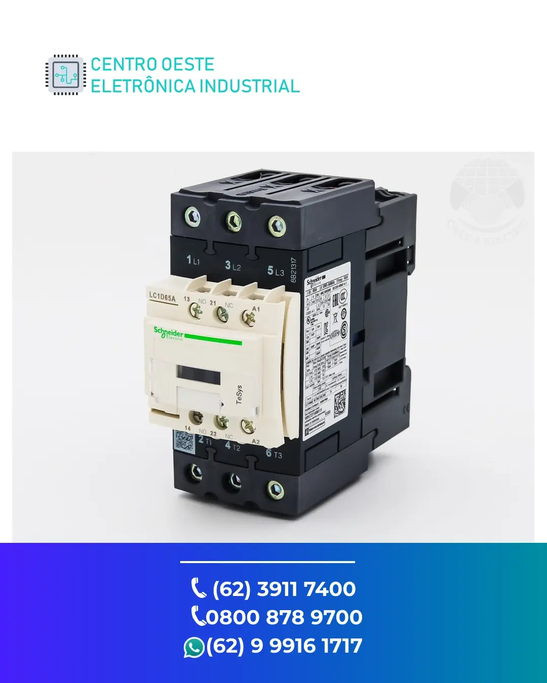 CONSERTO DE CONTATOR SCHNEIDER LP1D BRASIL