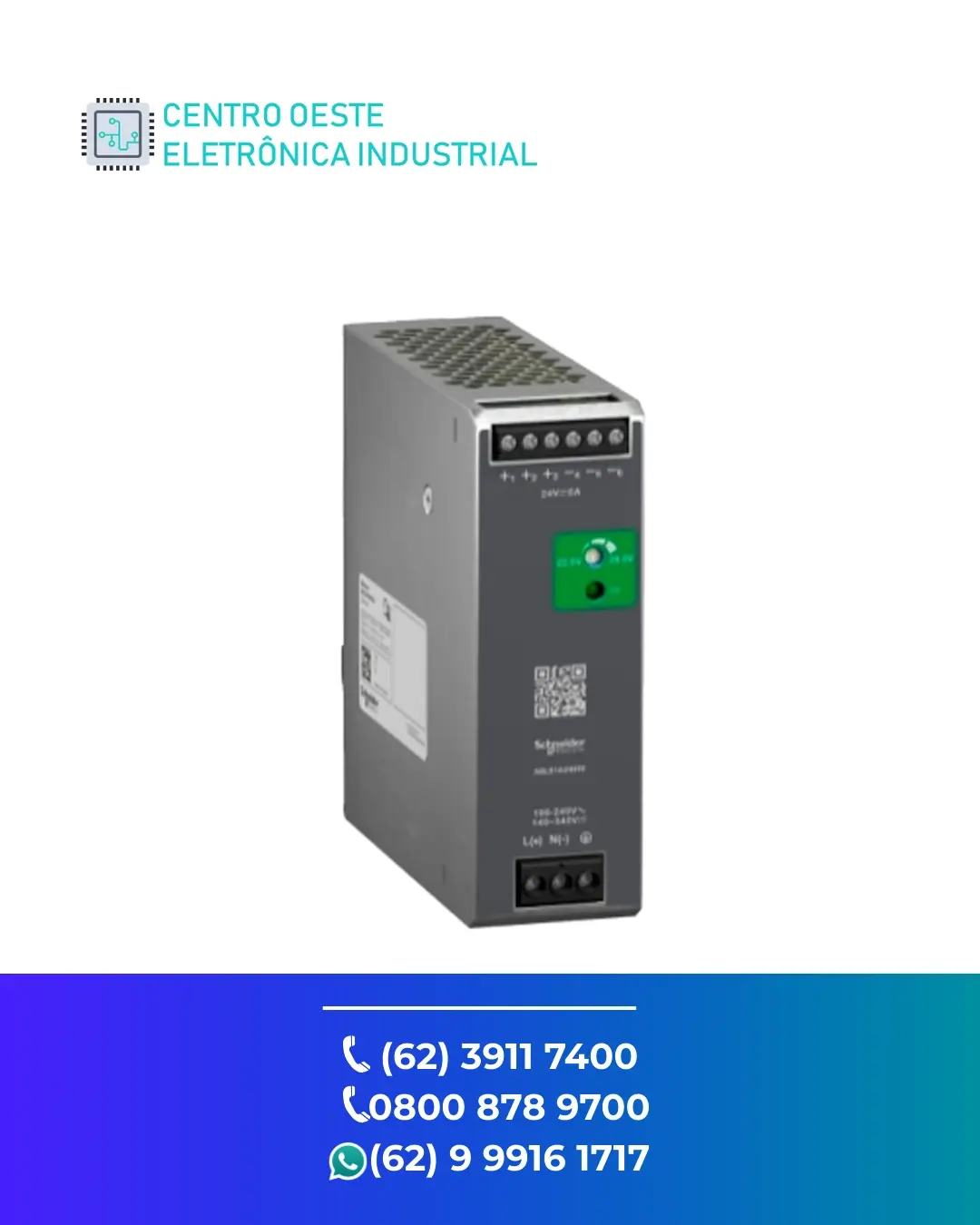 CONSERTO DE FONTE SCHNEIDER MODULAR A BRASIL