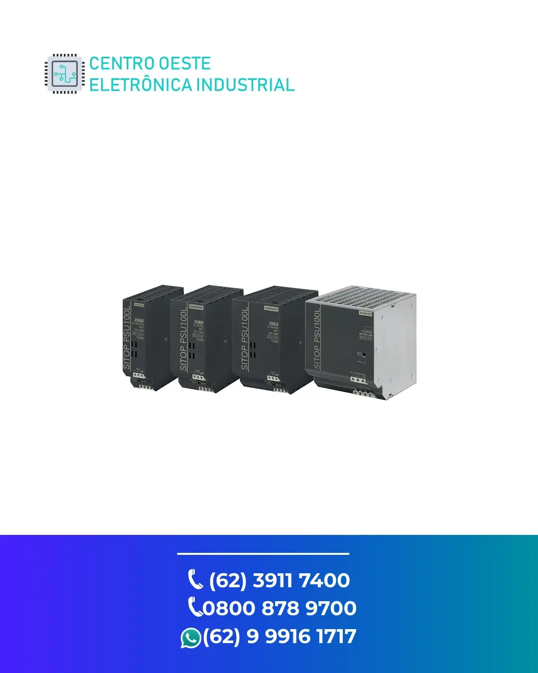 CONSERTO DE FONTE SIEMENS SITOP LITE GOIANIA