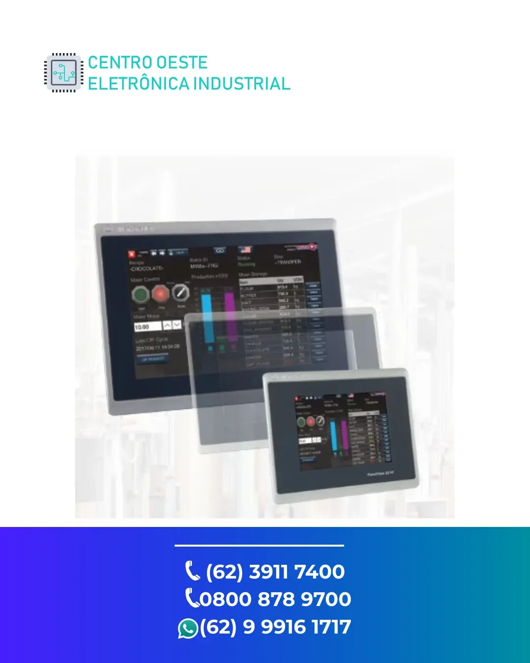 CONSERTO DE IHM ALLEN BRADLEY PANELVIEW 5000 GOIANIA