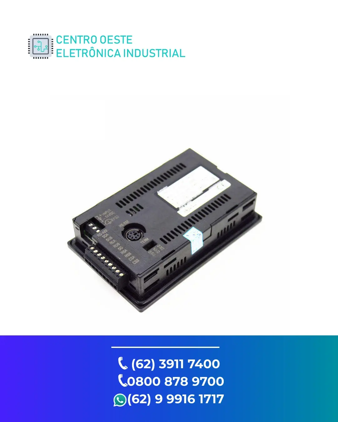 CONSERTO DE IHM MITSUBISHI GT1020 BRASIL