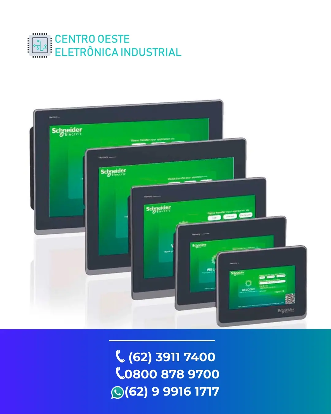 CONSERTO DE IHM SCHNEIDER HARMONY ST6 BRASIL