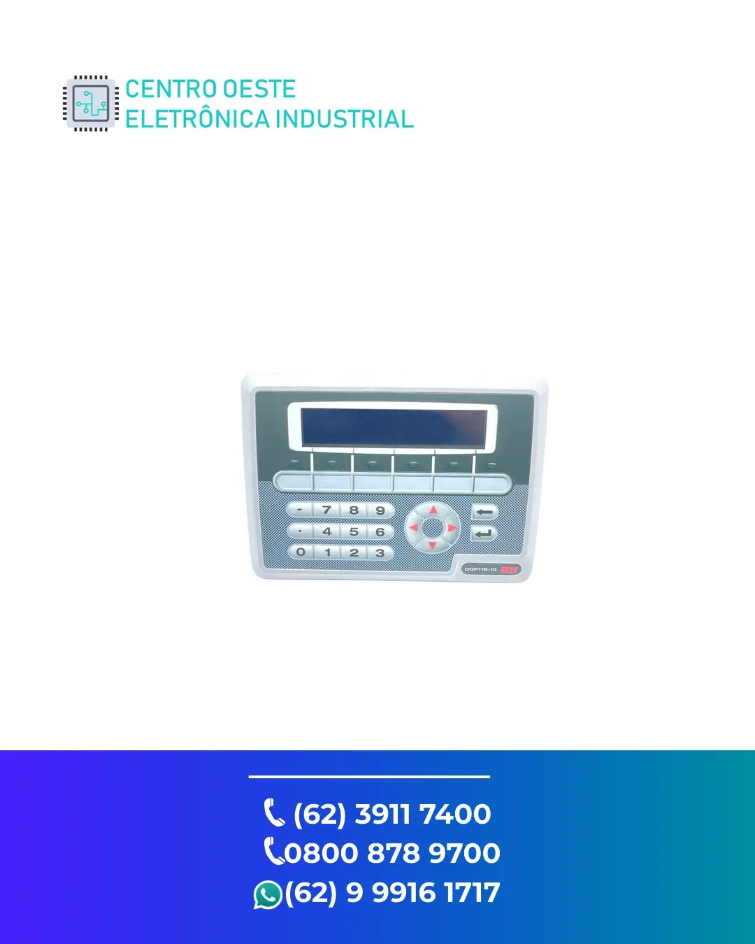 CONSERTO DE IHM SEW EURODRIVE DOP11B GOIANIA
