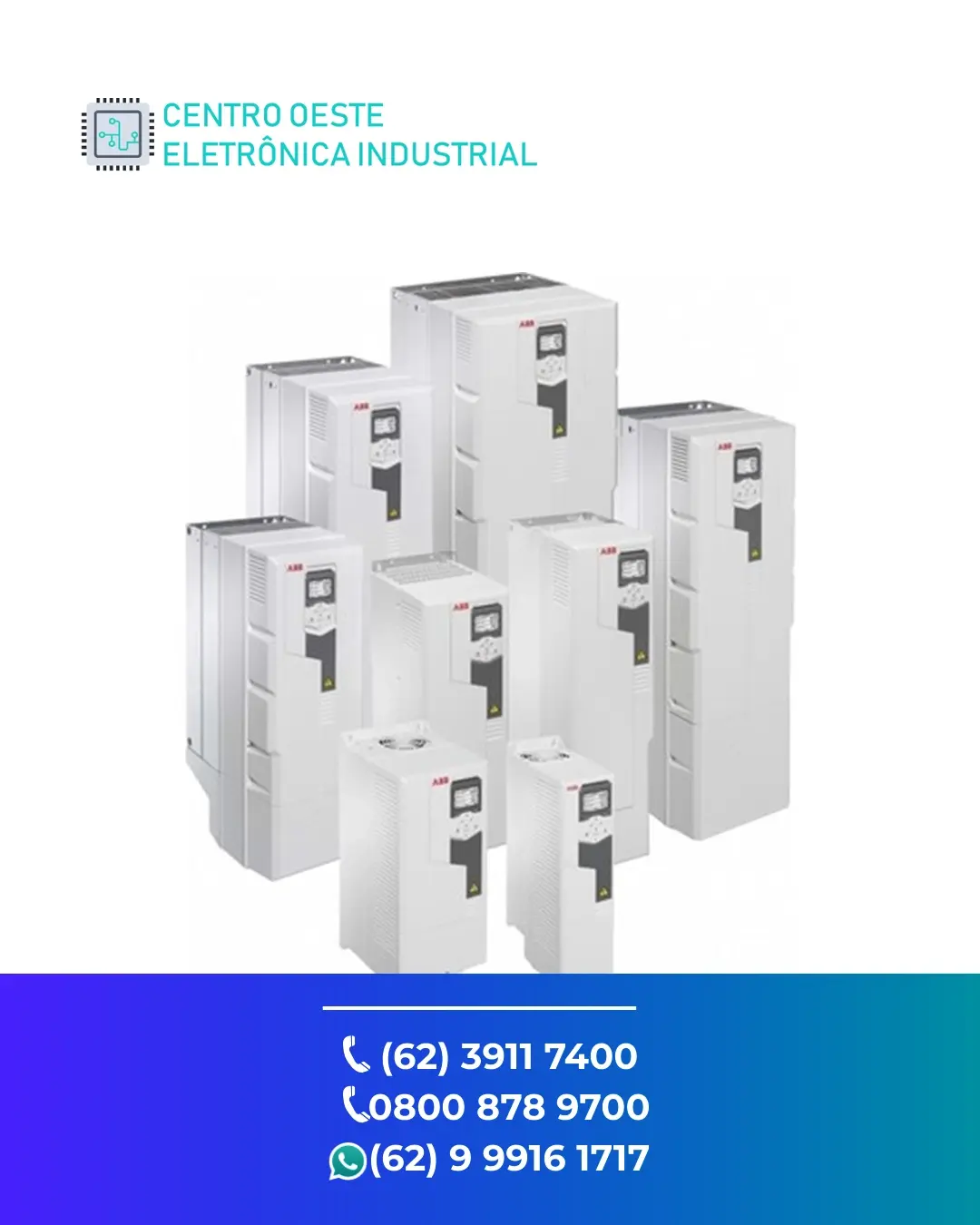 CONSERTO DE INVERSOR ABB ACS580 GOIANIA