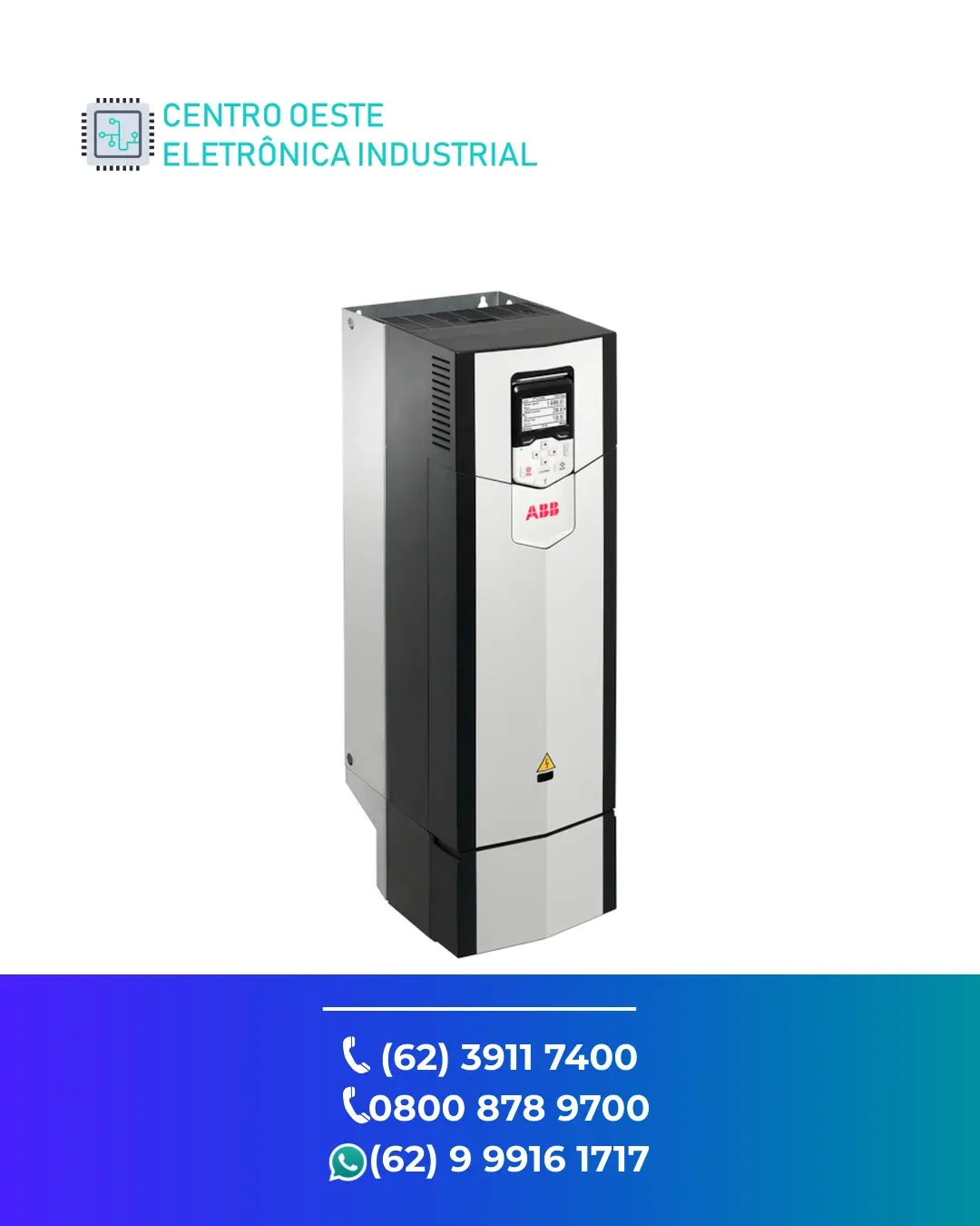 CONSERTO DE INVERSOR ABB ACS880 GOIÁS