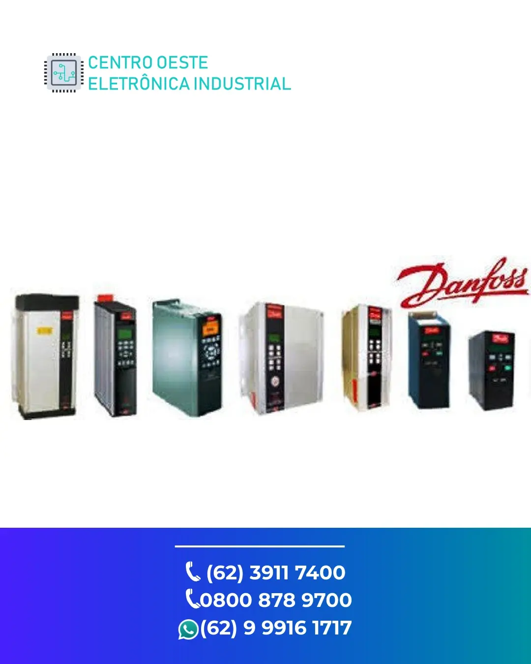 CONSERTO DE INVERSOR DANFOSS VLT LIFTDRIVE LD302 GOIÁS