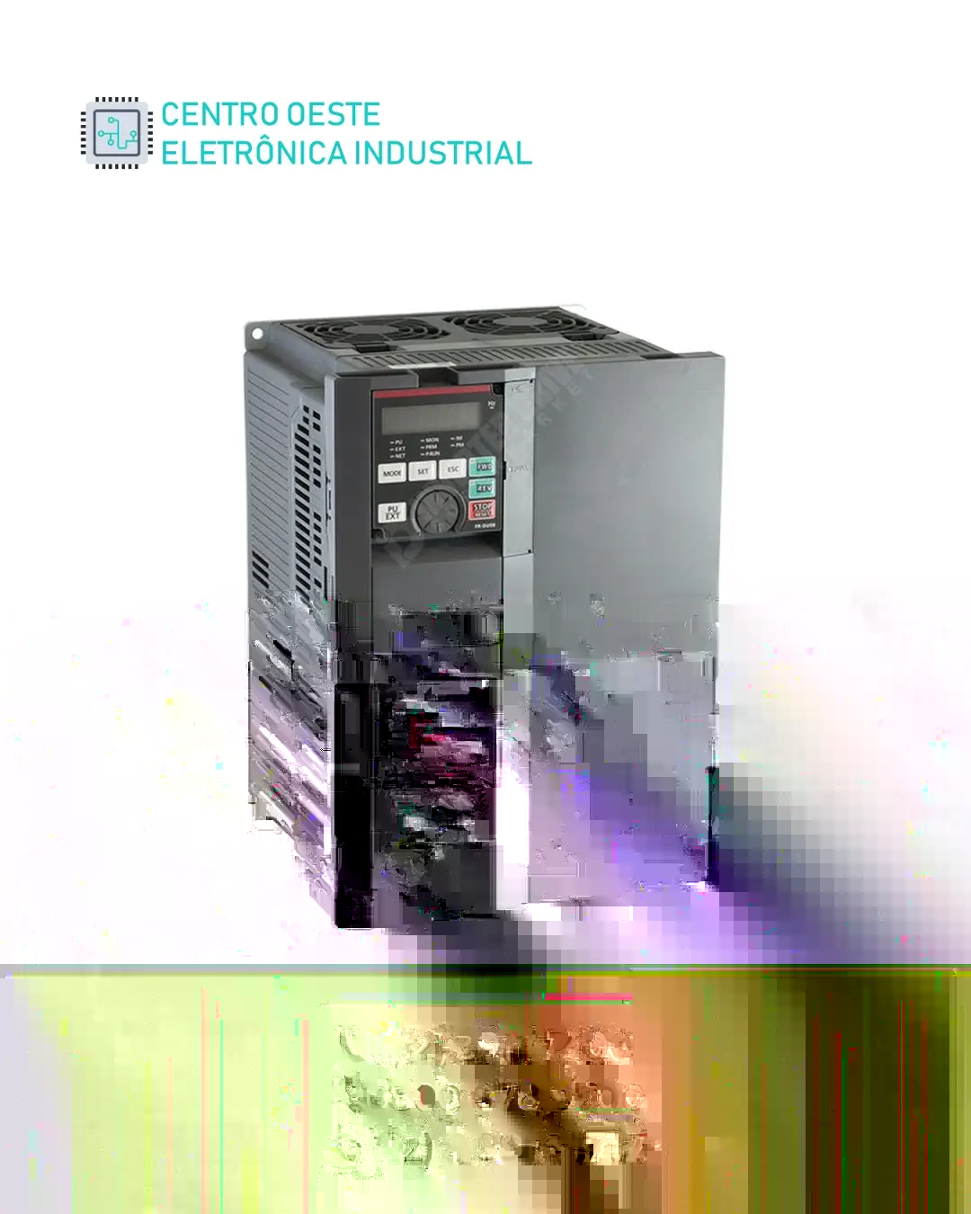 CONSERTO DE INVERSOR MITSUBISHI FR A840 GOIANIA