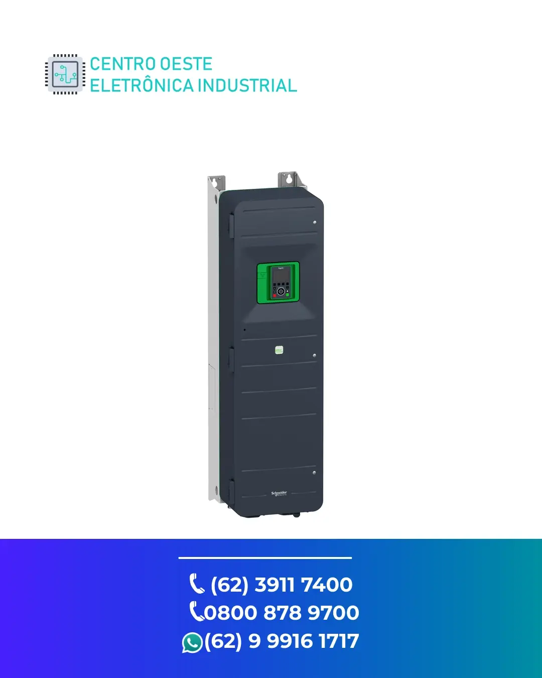 CONSERTO DE INVERSOR SCHNEIDER ATV950 BRASIL