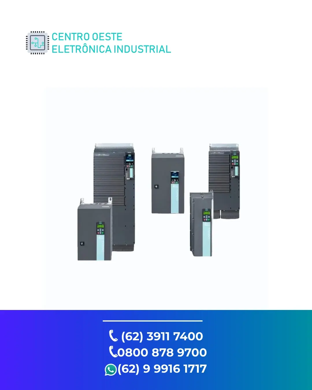 CONSERTO DE INVERSOR SIEMENS SINAMICS G150 BRASIL