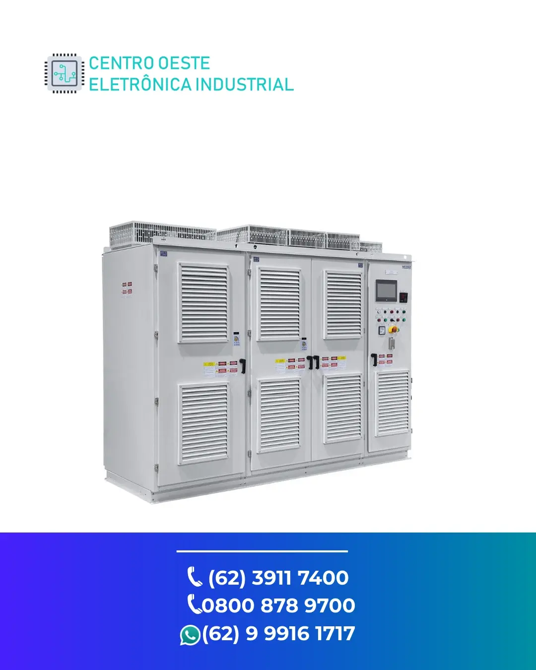 CONSERTO DE INVERSOR WEG MVW01 BRASIL