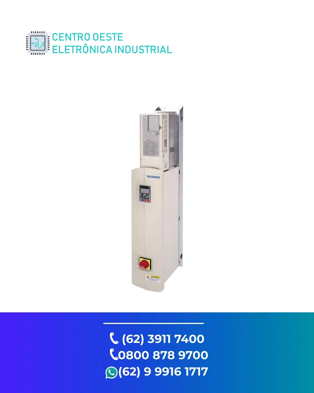CONSERTO DE INVERSOR YASKAWA Z1000 BRASIL