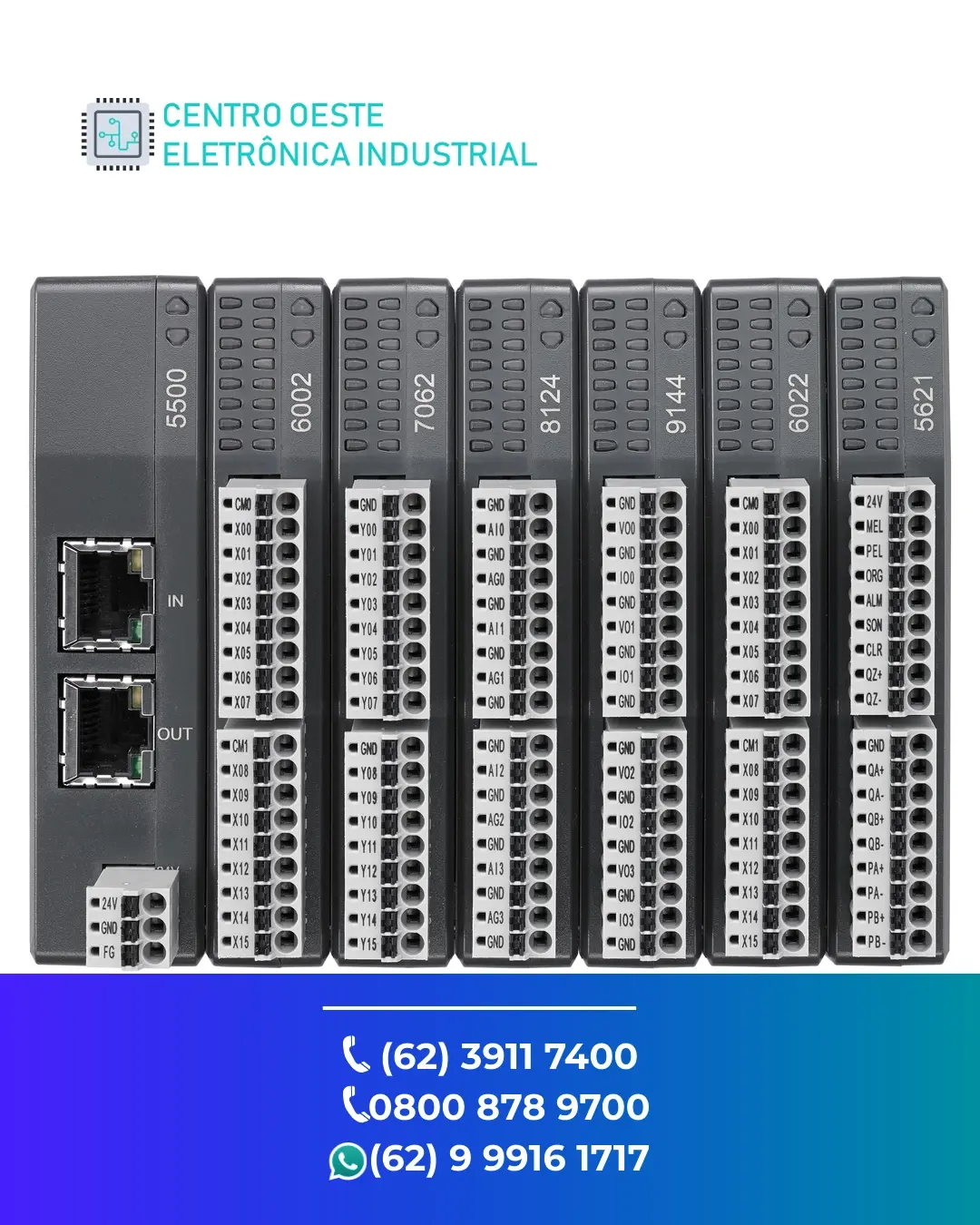 CONSERTO DE IO REMOTO DELTA R2000 GOIÁS