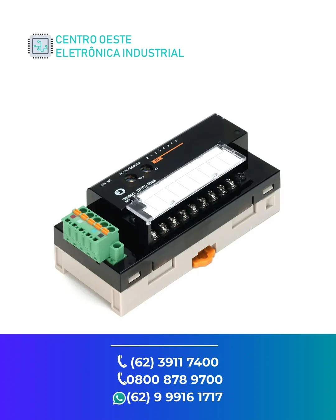 CONSERTO DE IO REMOTO OMRON NJ IO BRASIL
