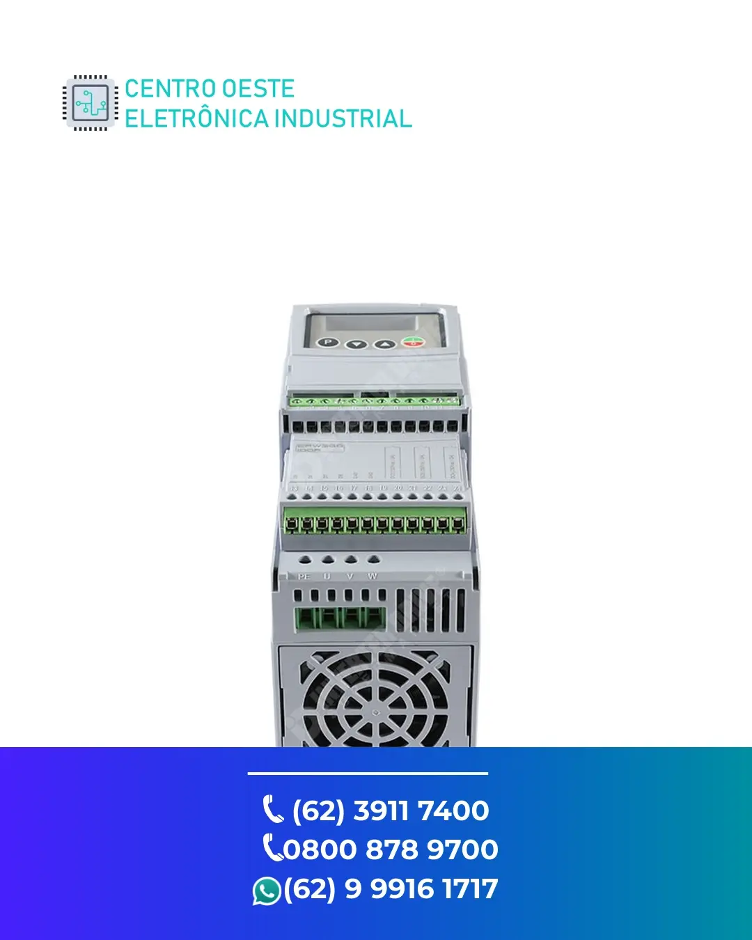 CONSERTO DE IO REMOTO WEG PLC300 IO BRASIL