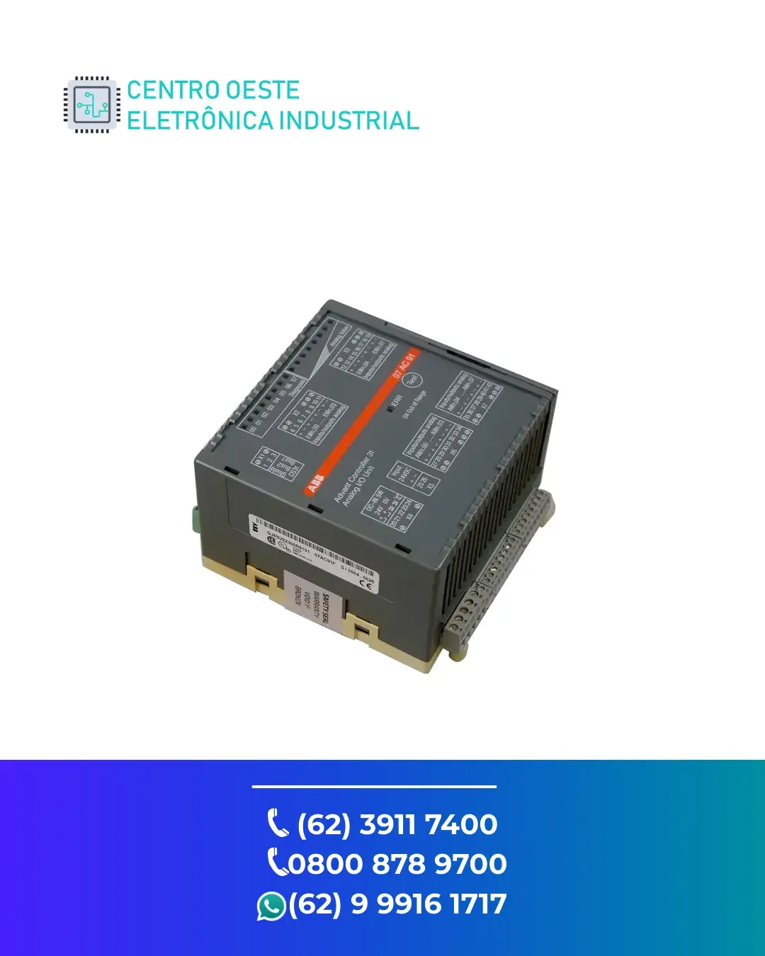 CONSERTO DE PLC ABB AC31 GOIÁS