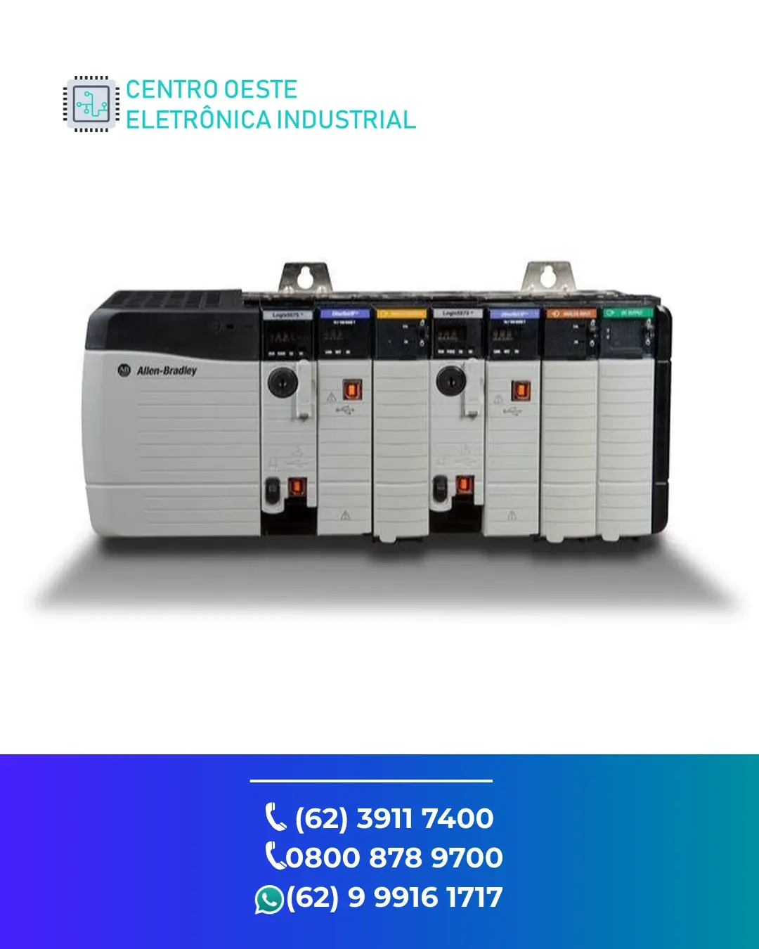 CONSERTO DE PLC ALLEN BRADLEY CONTROLLOGIX L73 BRASIL