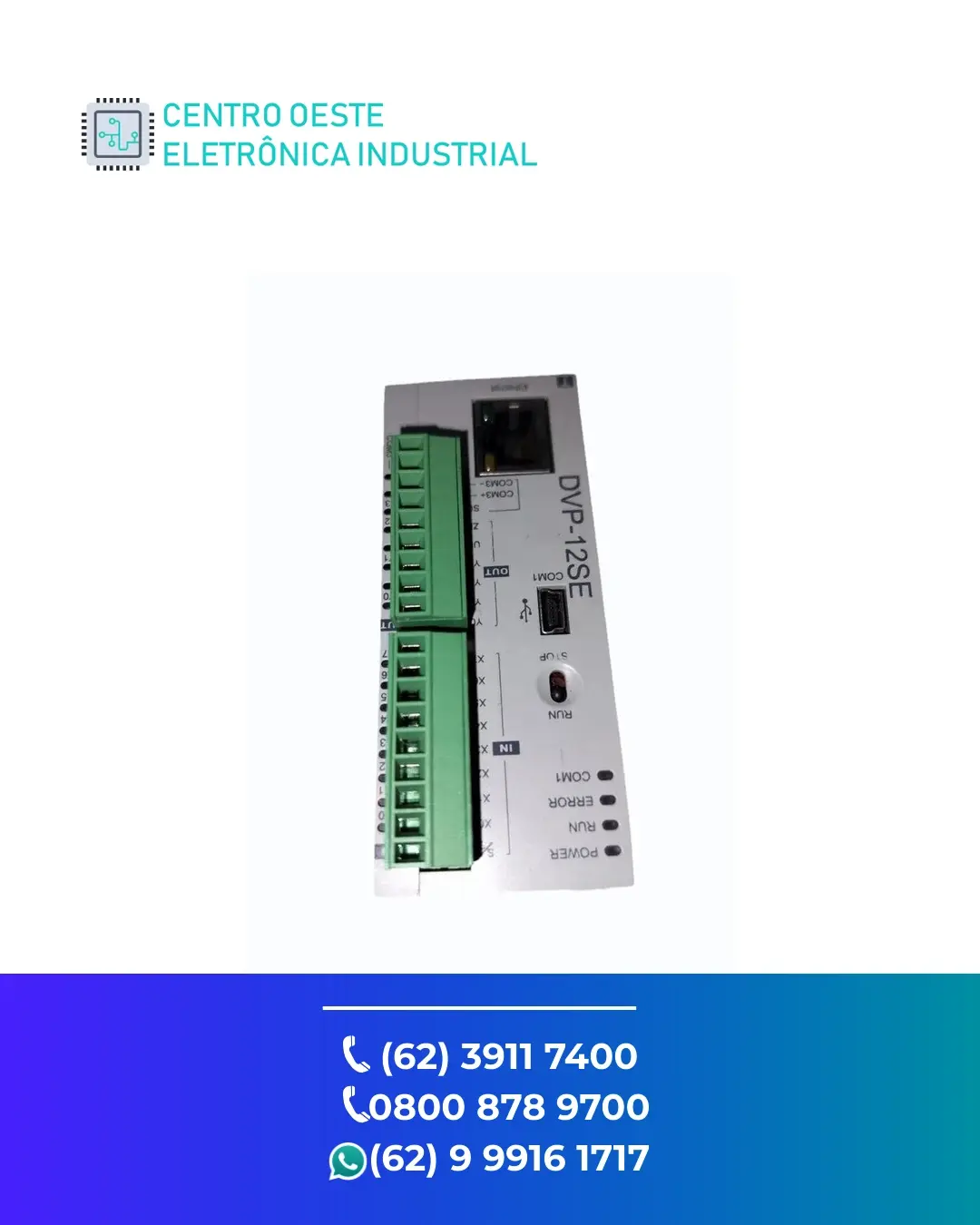 CONSERTO DE PLC DELTA DVP SE BRASIL