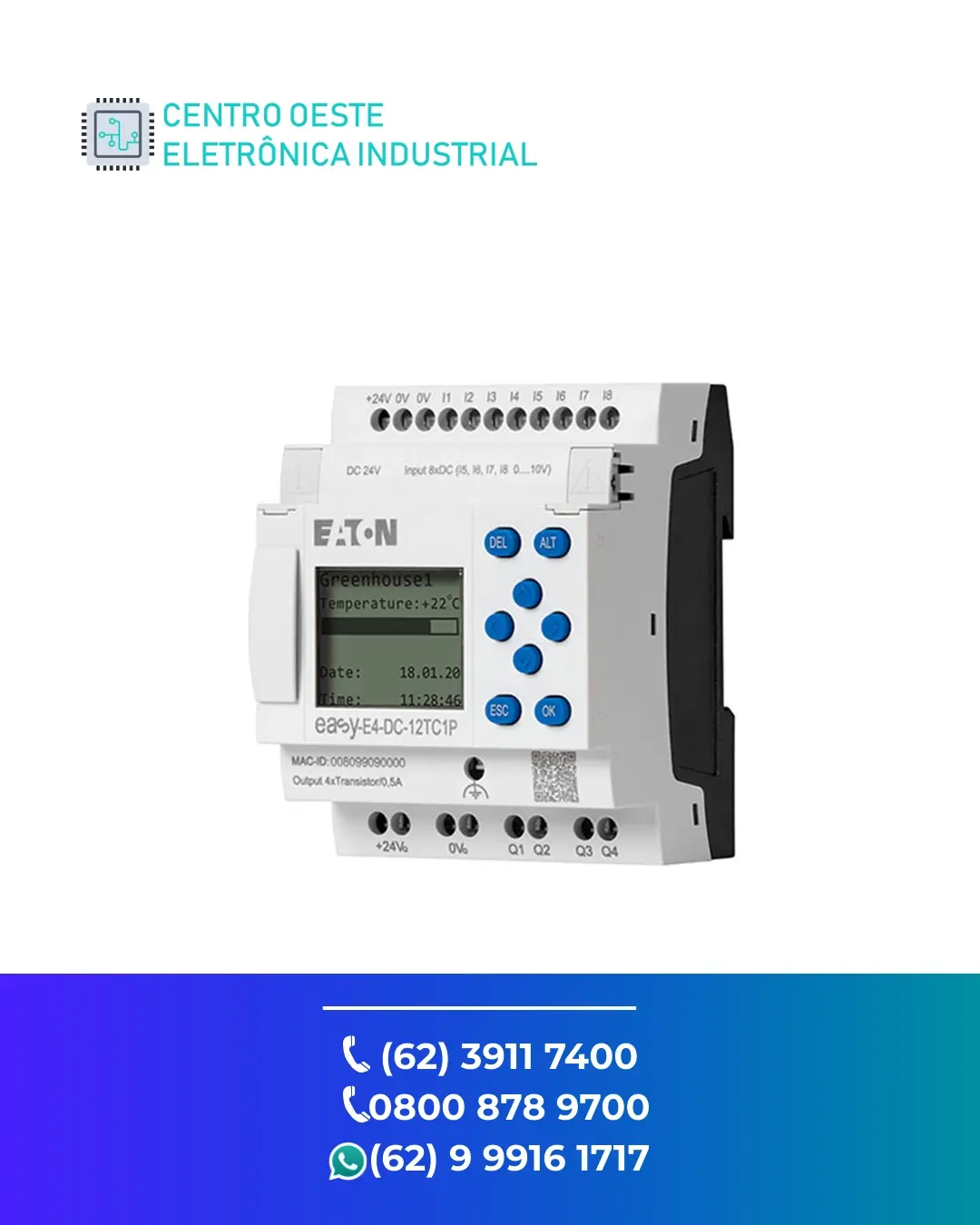 CONSERTO DE PLC EATON EASY500 GOIANIA